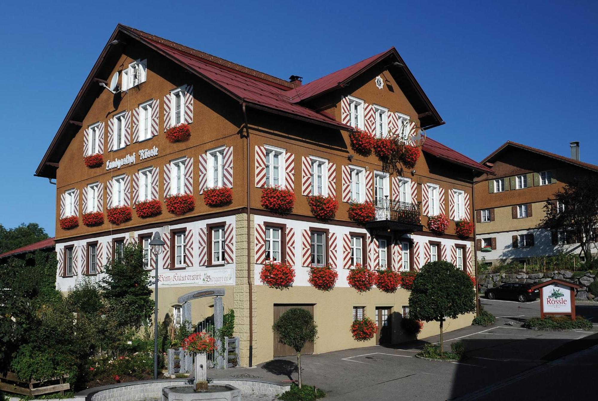 Landgasthof Roessle - Beim Kraeuterwirt Oberstaufen Exteriör bild